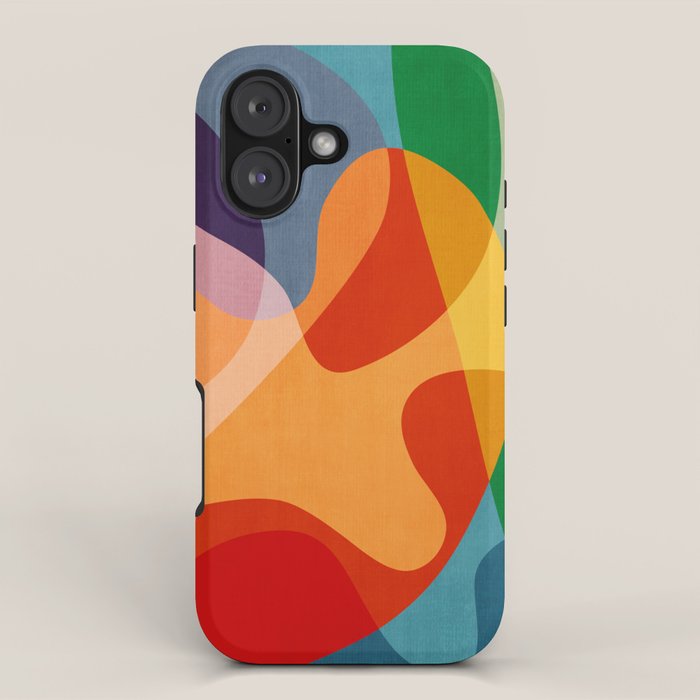 Abstract Colorful Artwork VI iPhone Case Gallery Image 1
