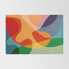 Abstract Colorful Artwork VI Rug Gallery Image 2
