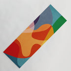 Abstract Colorful Artwork VI Yoga Mat Gallery Image 1