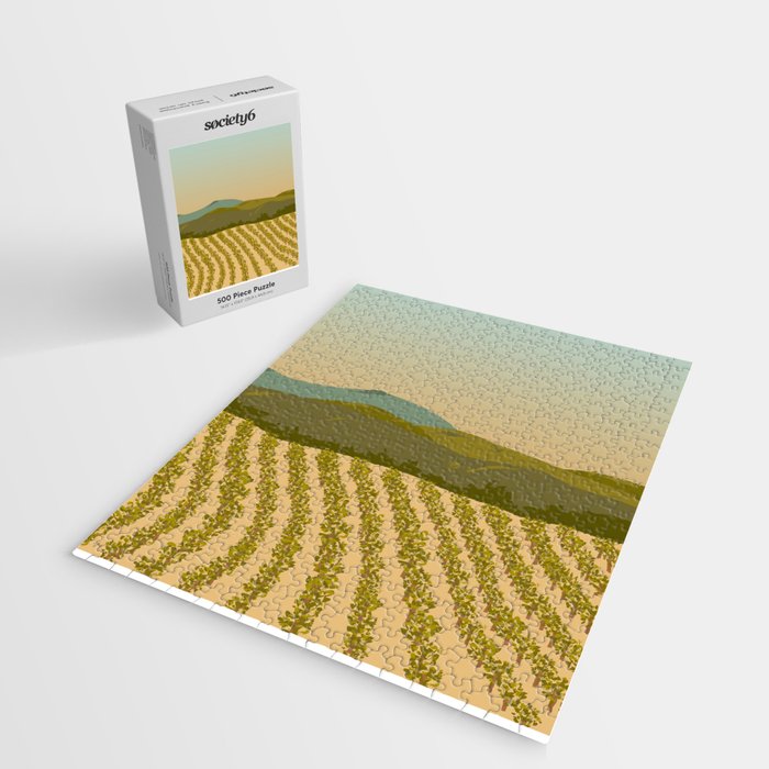 Santa Rosa, California Vineyard Jigsaw Puzzle Gallery Image 2