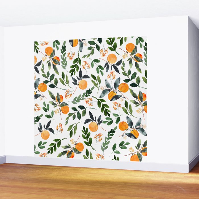 Orange Grove Wall Mural Gallery Image 2