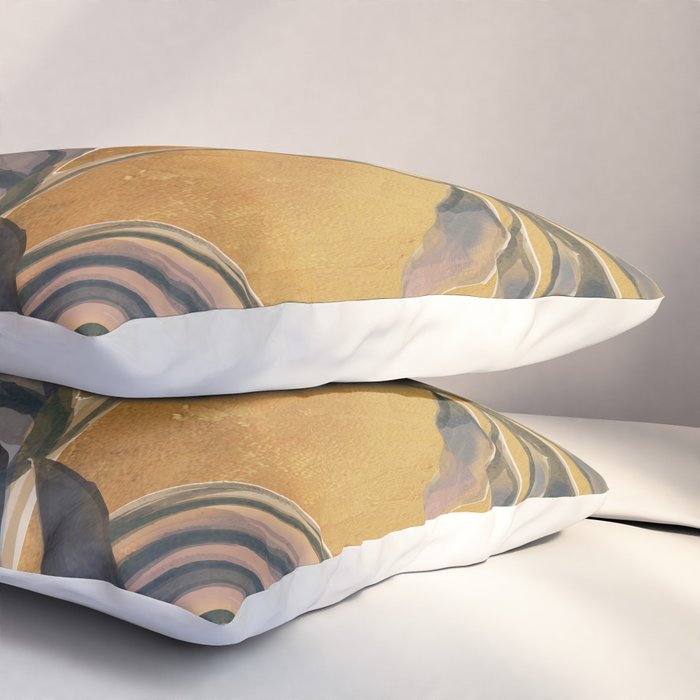 Abstract Tropical Art III Pillow Sham Gallery Image 3