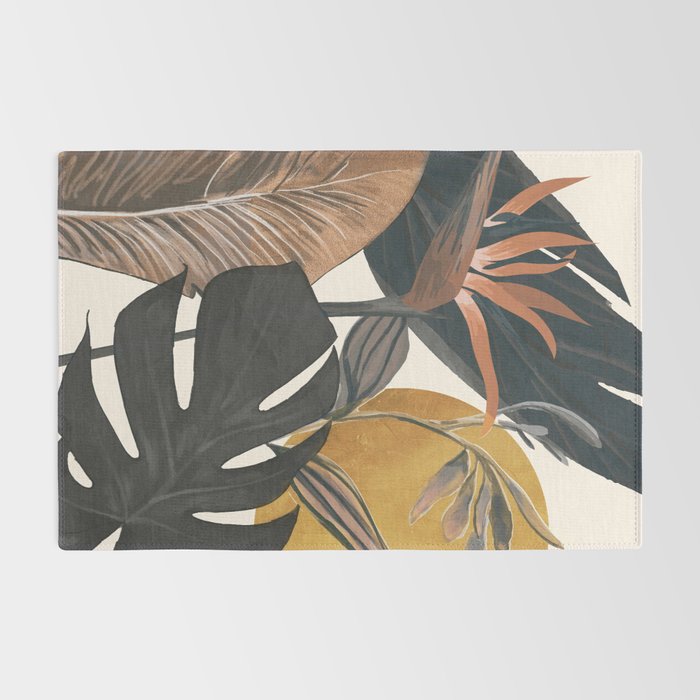 Abstract Tropical Art III Rug Gallery Image 2