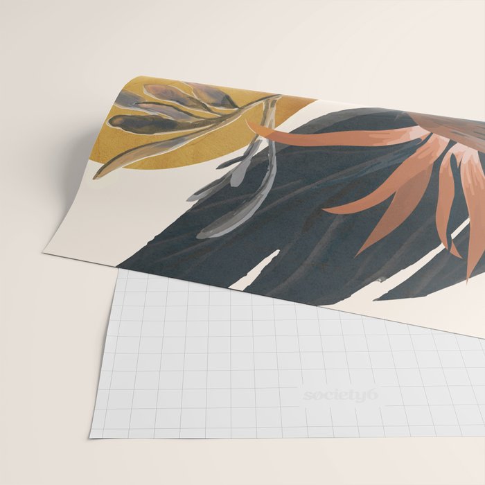 Abstract Tropical Art III Wrapping Paper Gallery Image 2