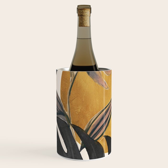 Abstract Tropical Art III Wine Chiller Gallery Image 3