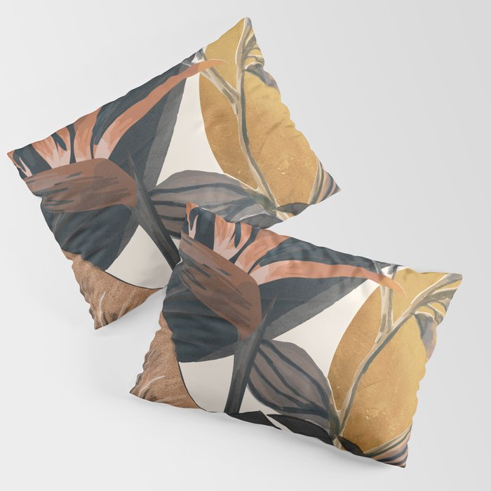 Abstract Tropical Art III Pillow Sham Gallery Image 3