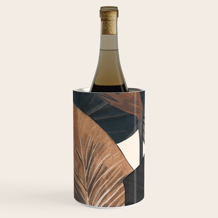 Abstract Tropical Art III Wine Chiller Gallery Image 2