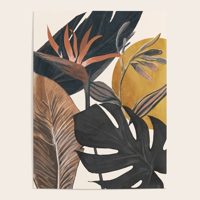 Abstract Tropical Art III Poster Gallery Image 4