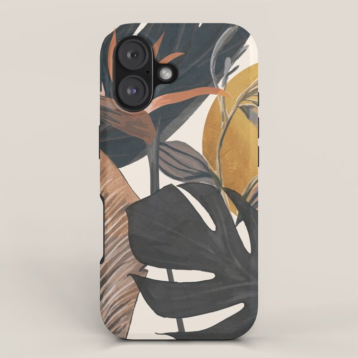 Abstract Tropical Art III iPhone Case Gallery Image 1