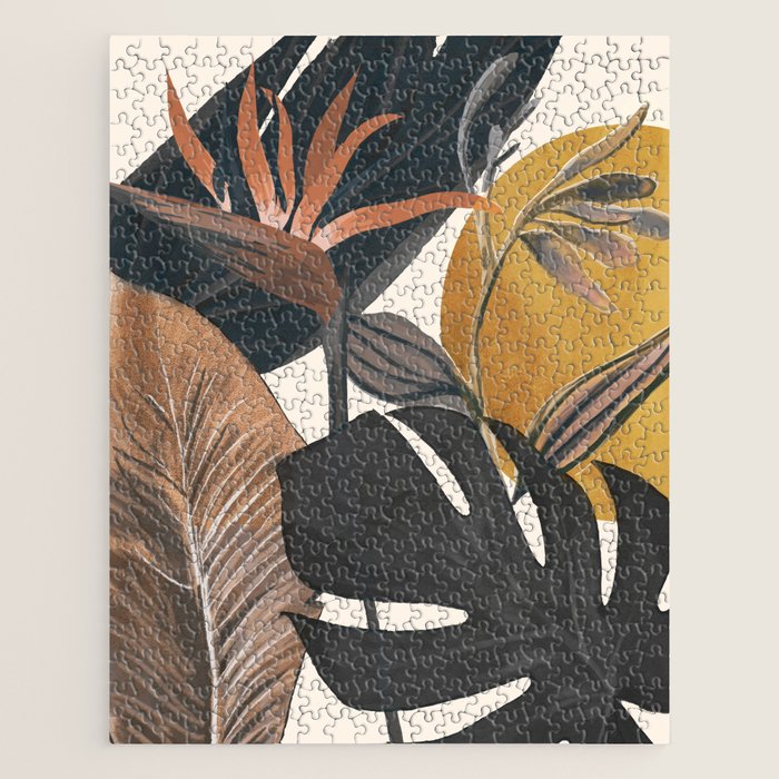Abstract Tropical Art III Jigsaw Puzzle Gallery Image 1