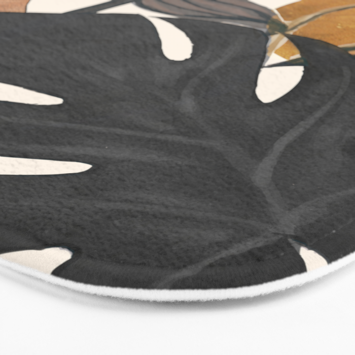 Abstract Tropical Art III Bath Mat Gallery Image 3