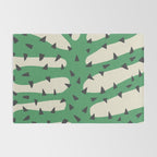 Matisse Inspired Dark Green Shape Rug Gallery Image 2
