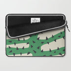 Matisse Inspired Dark Green Shape Laptop Sleeve Gallery Image 2