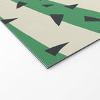 Matisse Inspired Dark Green Shape Welcome Mat Gallery Image 2