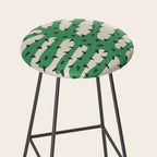 Matisse Inspired Dark Green Shape Stool Gallery Image 2