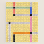 Minimal Geometric Abstraction 63 Jigsaw Puzzle Gallery Image 1