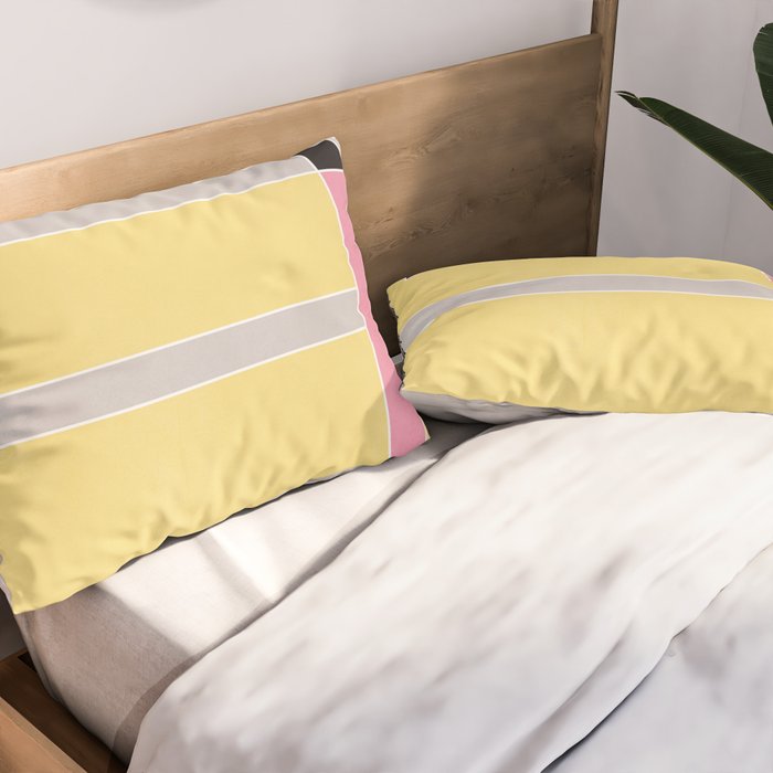 Minimal Geometric Abstraction 63 Pillow Sham Gallery Image 2