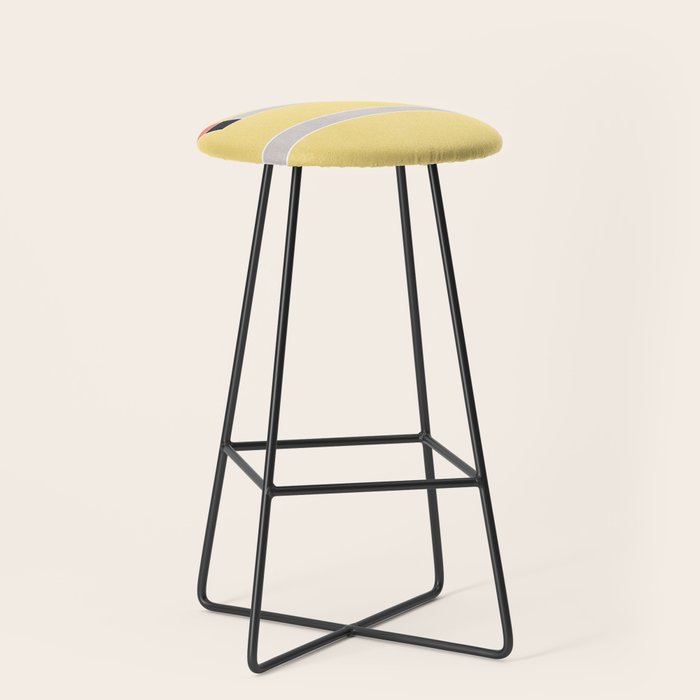 Minimal Geometric Abstraction 63 Stool Gallery Image 1