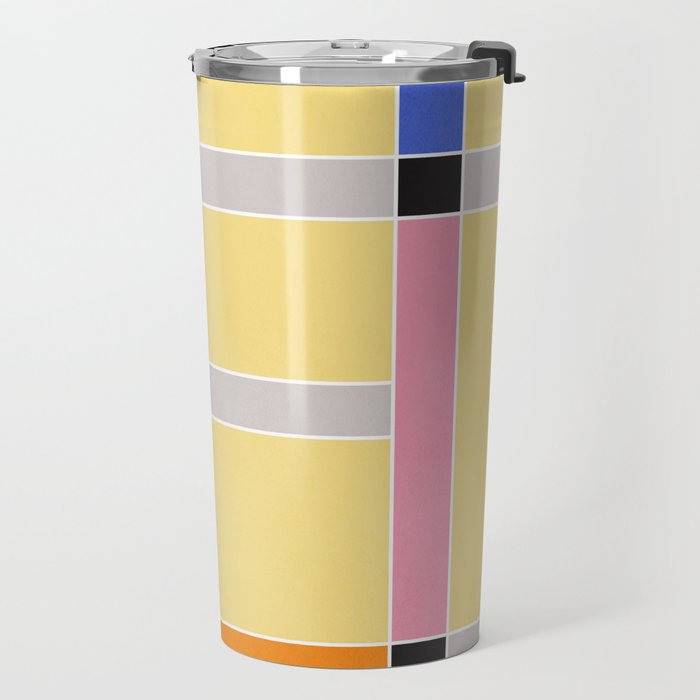 Minimal Geometric Abstraction 63 Travel Mug Gallery Image 2