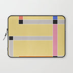 Minimal Geometric Abstraction 63 Laptop Sleeve Gallery Image 1