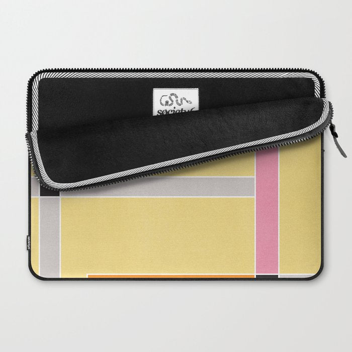 Minimal Geometric Abstraction 63 Laptop Sleeve Gallery Image 2