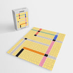 Minimal Geometric Abstraction 63 Jigsaw Puzzle Gallery Image 2
