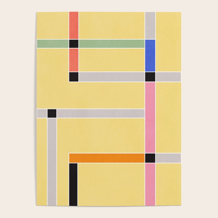 Minimal Geometric Abstraction 63 Poster Gallery Image 4