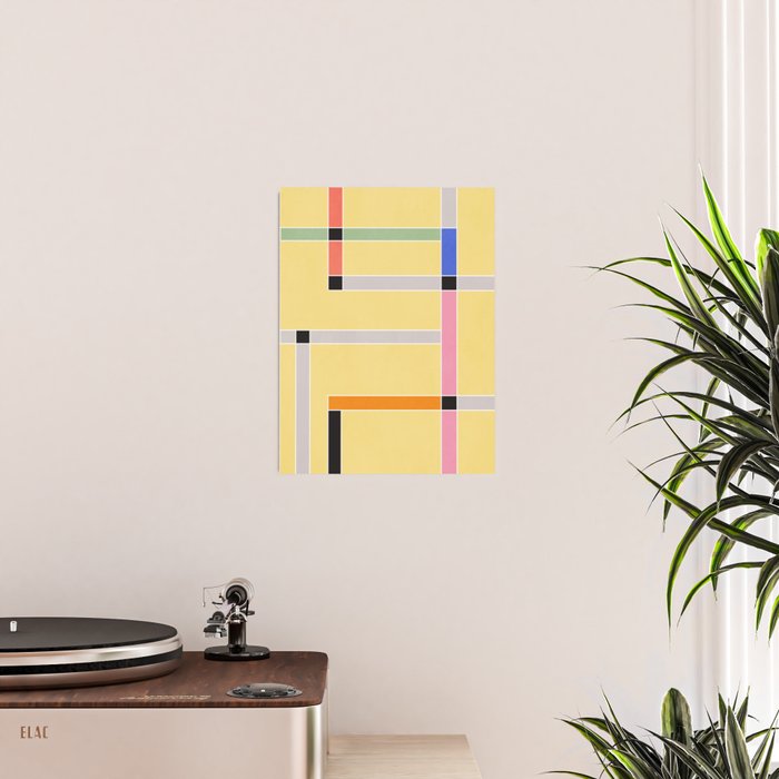 Minimal Geometric Abstraction 63 Poster Gallery Image 2