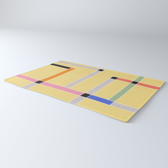 Minimal Geometric Abstraction 63 Rug Gallery Image 3