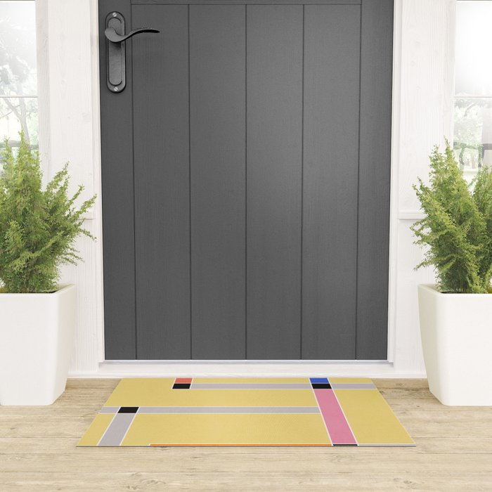 Minimal Geometric Abstraction 63 Welcome Mat Gallery Image 3