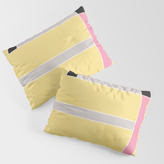 Minimal Geometric Abstraction 63 Pillow Sham Gallery Image 1