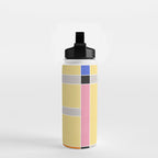 Minimal Geometric Abstraction 63 Water Bottle Gallery Image 2