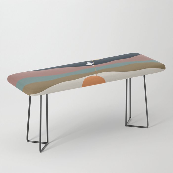 Cat Landscape 56 Bench Gallery Image 1