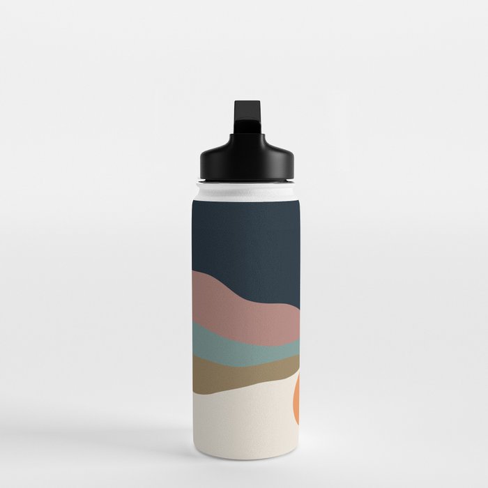 Cat Landscape 56 Water Bottle Gallery Image 3