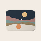 Cat Landscape 56 Bath Mat Gallery Image 1