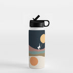 Cat Landscape 56 Water Bottle Gallery Image 1