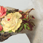 Bust With Flowers Coffee Mug Gallery Image 2