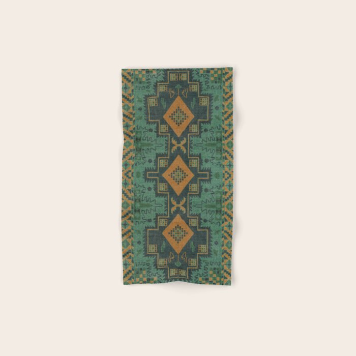 Bohemian Artwork Bath Towel Gallery Image 1