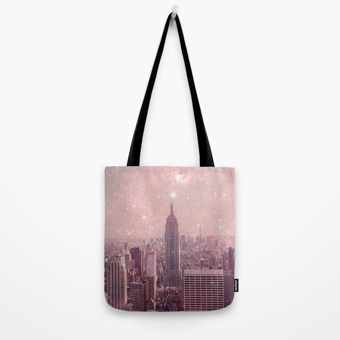 Stardust Covering New York Tote Bag Gallery Image 2