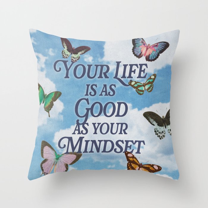 Mindset Throw Pillow Gallery Image 6