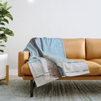 Surfing Day Throw Blanket Gallery Image 1