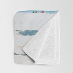 Surfing Day Throw Blanket Gallery Image 3