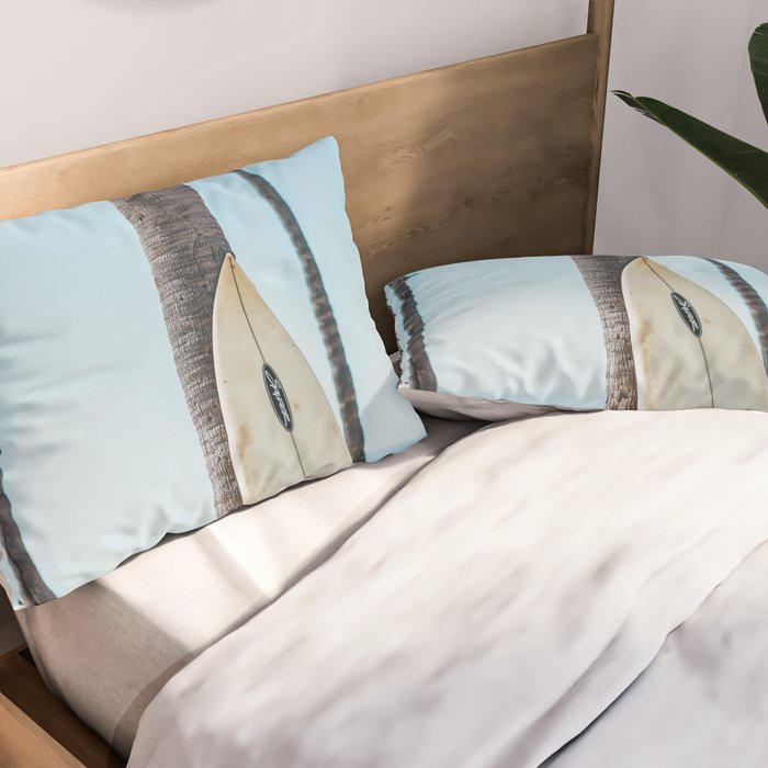 Surfing Day Pillow Sham Gallery Image 2