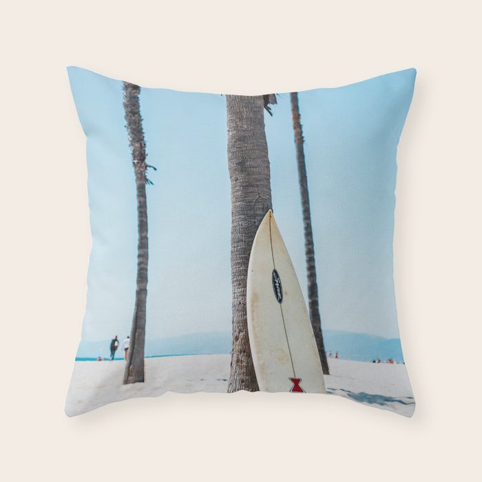 Surfing Day Throw Pillow Gallery Image 6
