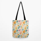 Abstract organic nature shape art pattern Tote Bag Gallery Image 2