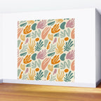 Abstract organic nature shape art pattern Wall Mural Gallery Image 2