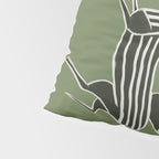 Horses in Stripes Pillow Sham Gallery Image 4