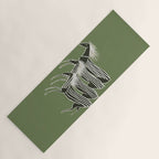 Horses in Stripes Yoga Mat Gallery Image 1