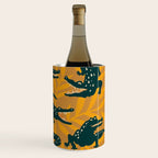 Alligator Collection - Ochre & Teal Wine Chiller Gallery Image 3