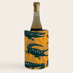 Alligator Collection - Ochre & Teal Wine Chiller Gallery Image 1